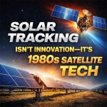 Solar Tracking Isn’t Innovation — It’s 1980s Satellite Tech