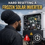 Hard Resetting a Frozen Solar Inverter: What Works, What Fails, and When to Escalate