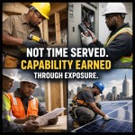 What Constitutes Real Experience? Construction, Exposure, and the Path to Solar Competence